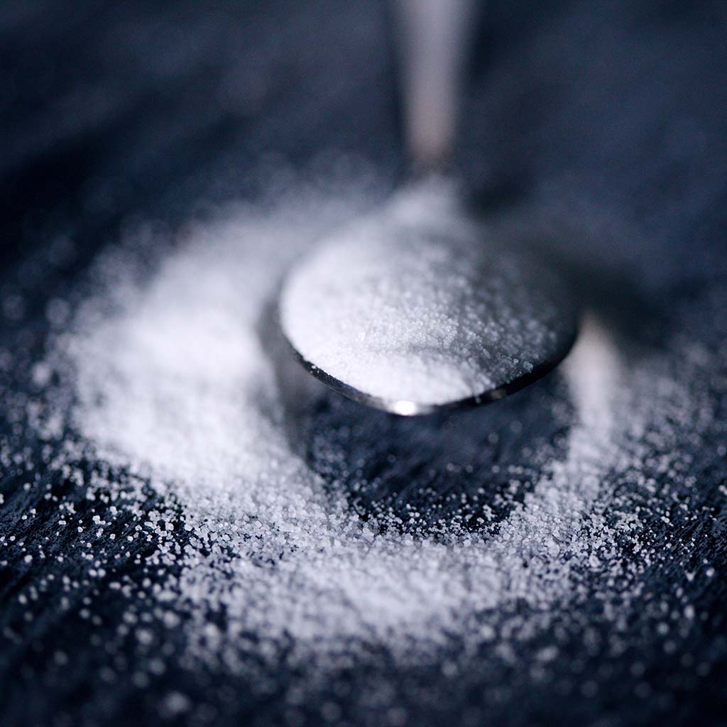 Why sugar alcohols are bad for keto, for diabetics, for your insulin levels, and for your health? In particular what is Maltitol, maltodextrin, isomalt, and erythritol? Image showing 1 full spoon erythritol