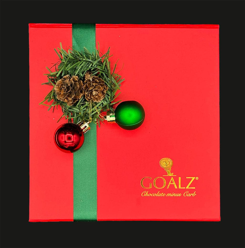 Candy & Chocolate GOALZ Christmas Gift Pack - Mix & Match Christmas Red Green