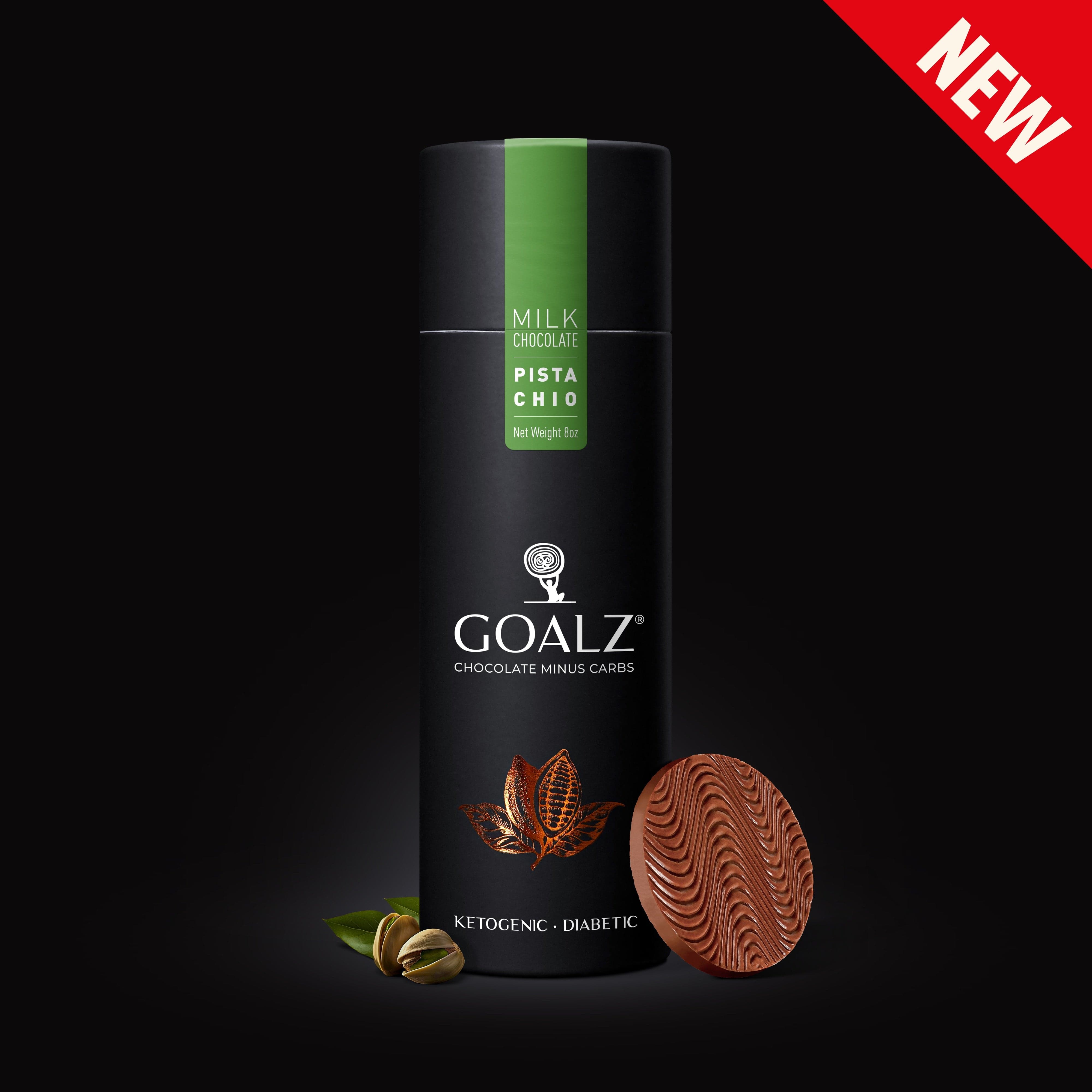 glicoページ Dark Keto Chocolate w/ Sicilian Pistachios -GOALZ