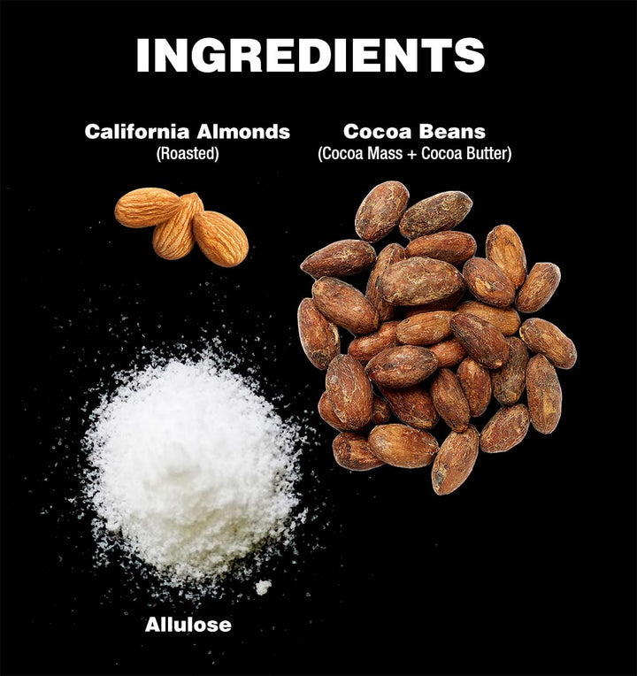 Sugar-Free Dark Chocolate with Roasted Almonds