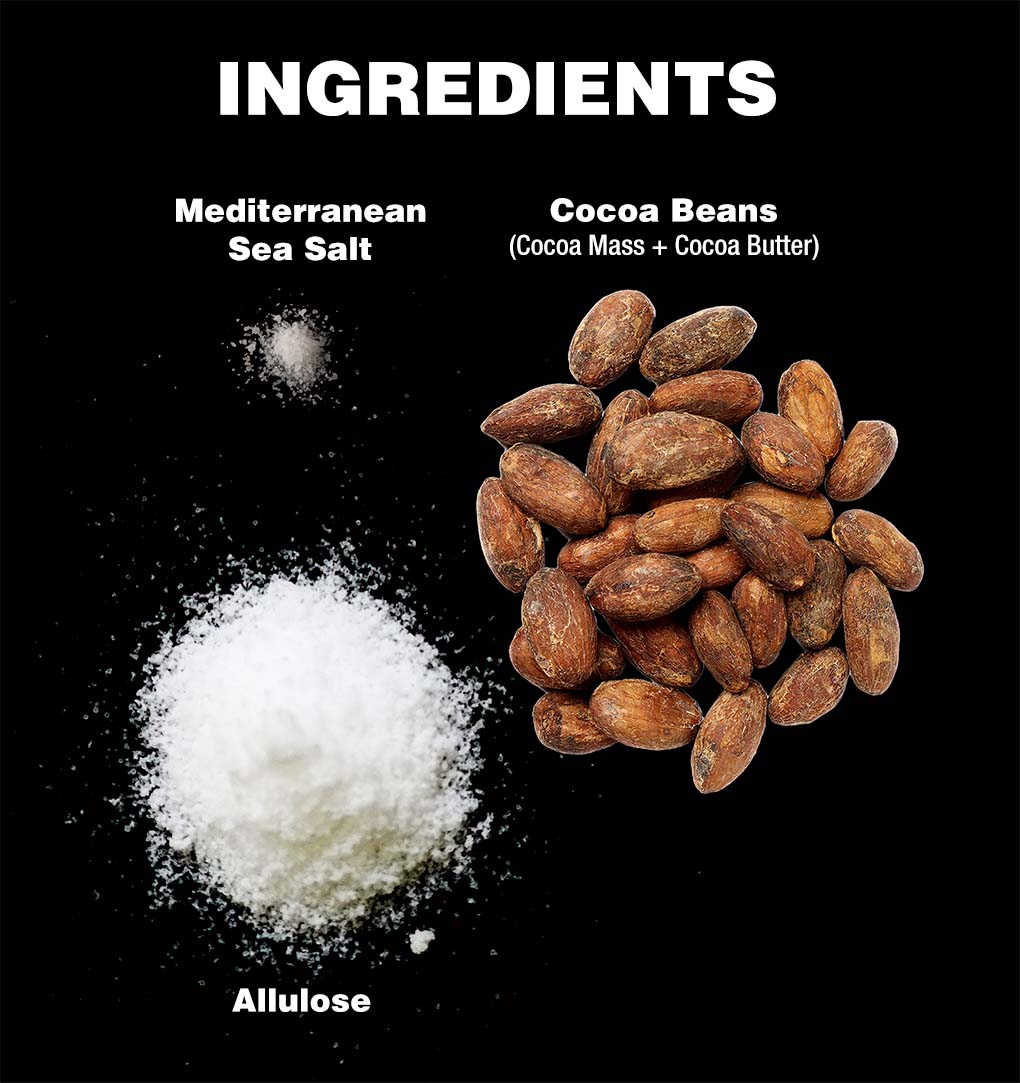 Sugar-Free Dark Chocolate with Mediterranean Sea Salt