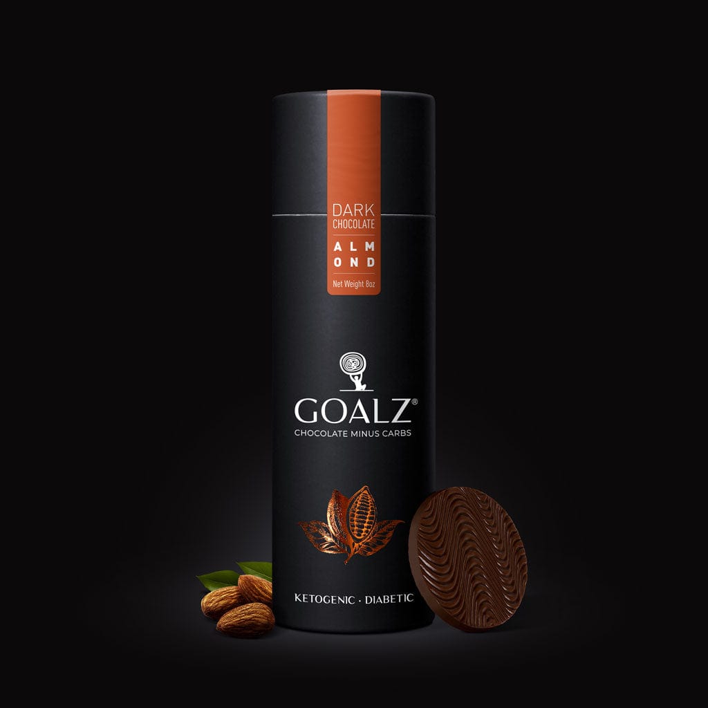 ゴールゼロ GOAL ZERO ダムグッドガレージ MAB NO ATAMA黒 Keto Chocolates with Almonds & Allulose | GOALZ