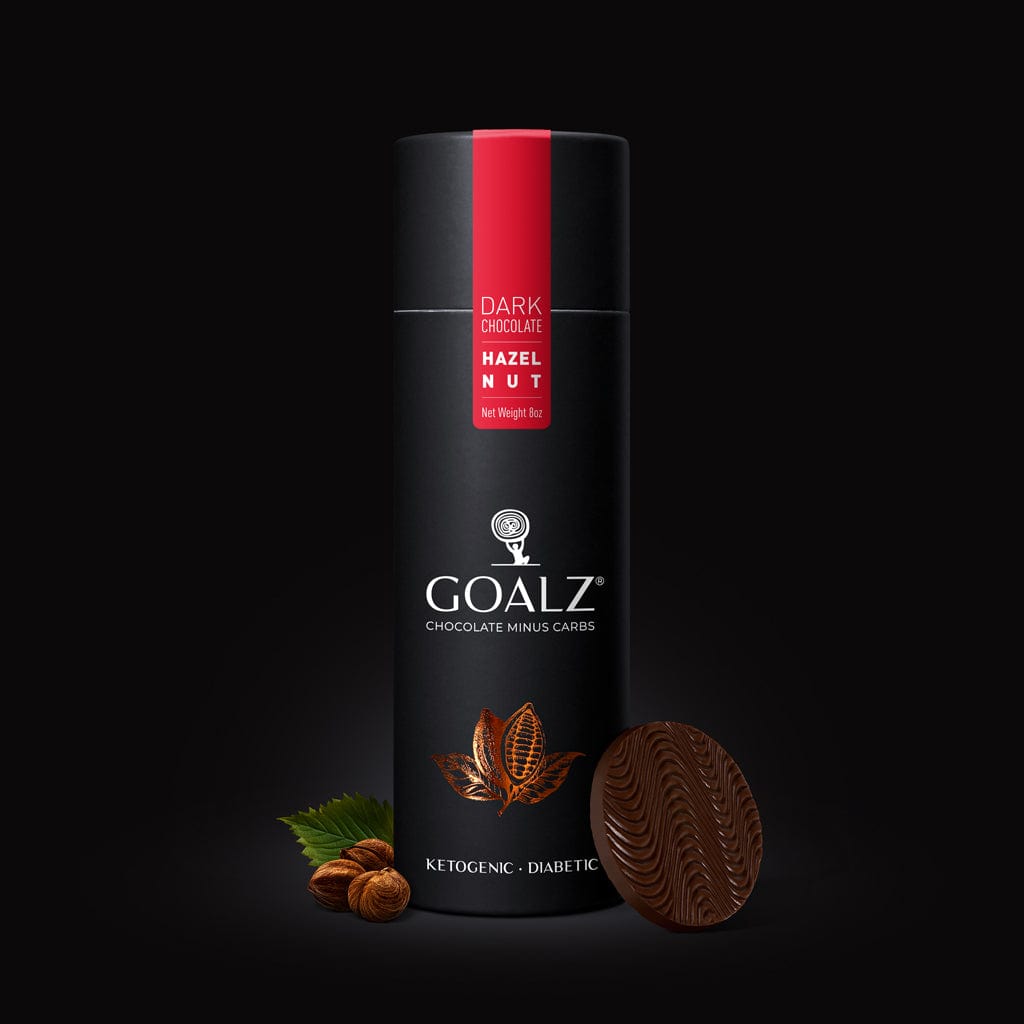 Sugar-Free Dark Chocolate with Roasted Hazelnuts