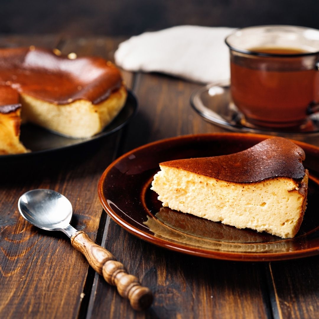 Allulose Caramelized Keto Cheesecake