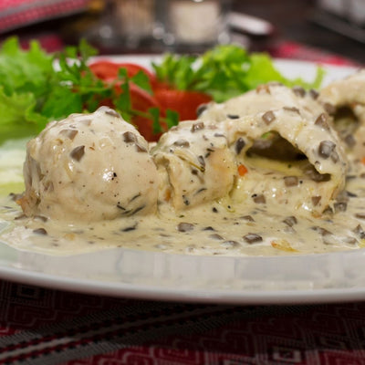 Keto Creamy Mushroom Chicken