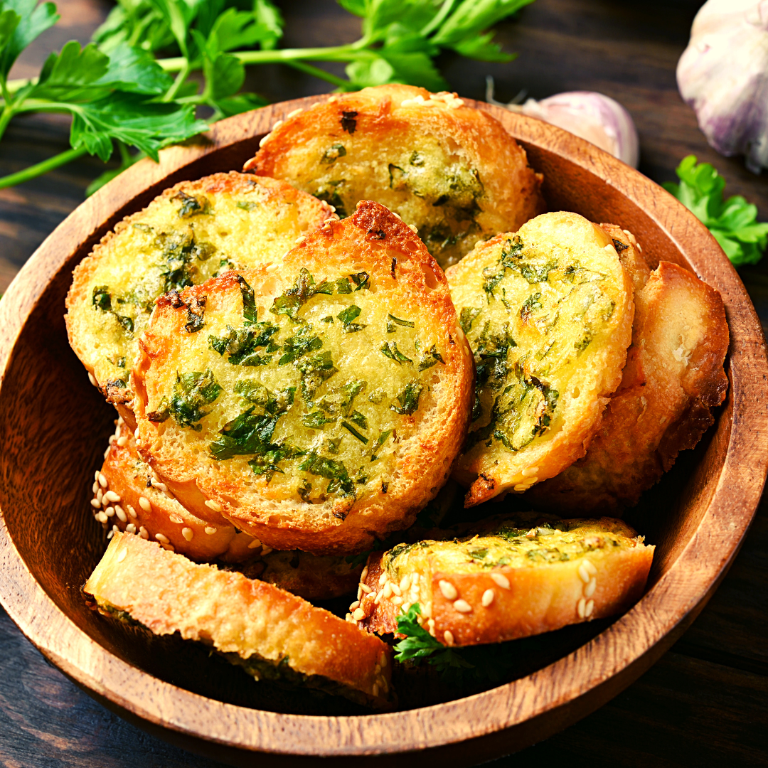 Keto Garlic Cheese Toast