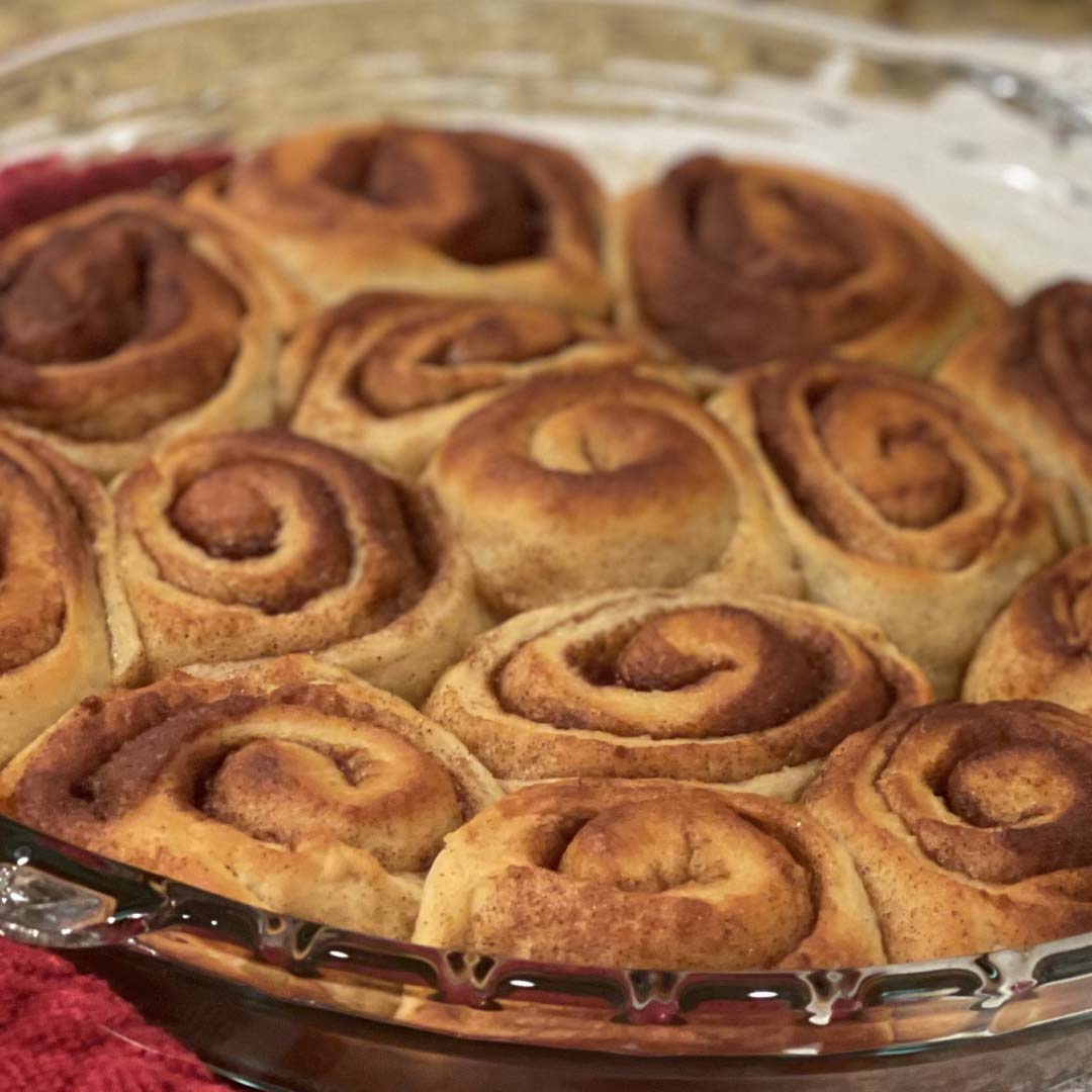 Allulose Sweetened Keto Cinnamon Rolls