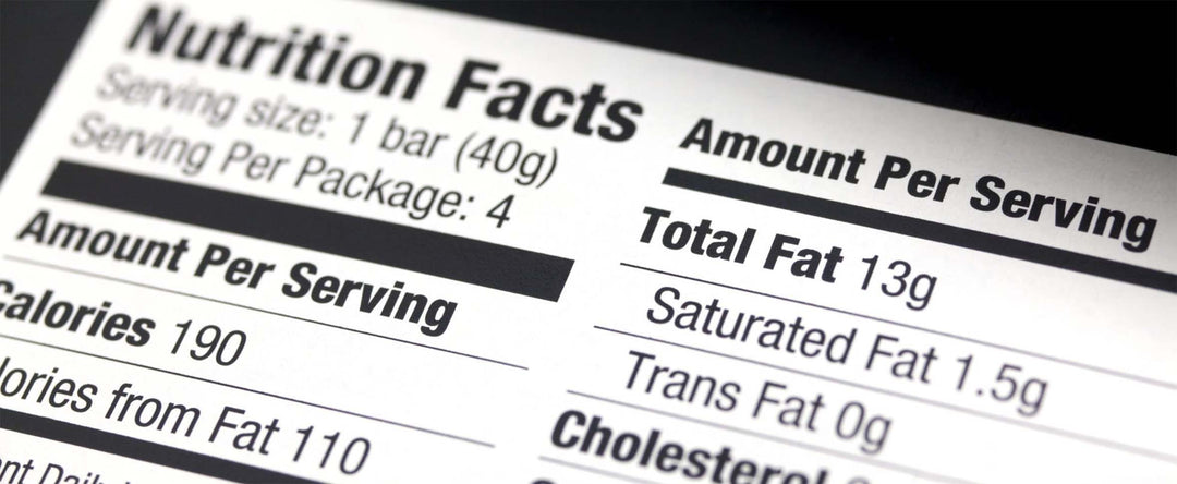 nutrition fact label reading for keto diet and net carb calculation