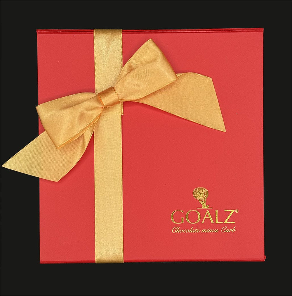 Candy & Chocolate GOALZ Elegance Gift Pack - Mix & Match Red Elegance Gold