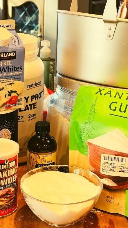 Keto Angel Food Cake