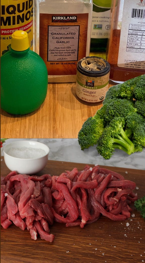 Keto Broccoli Beef Stir Fry