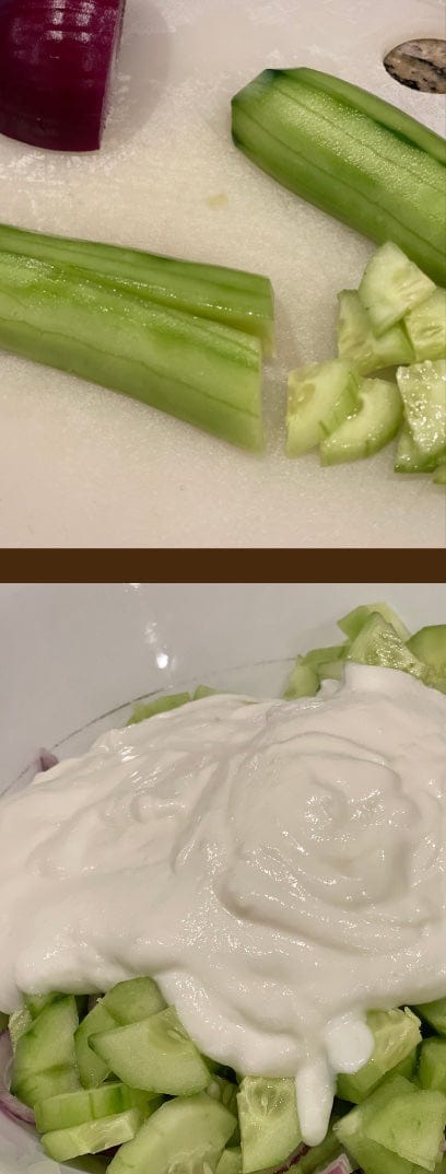 Keto Lemony Creamy Cucumber Salad