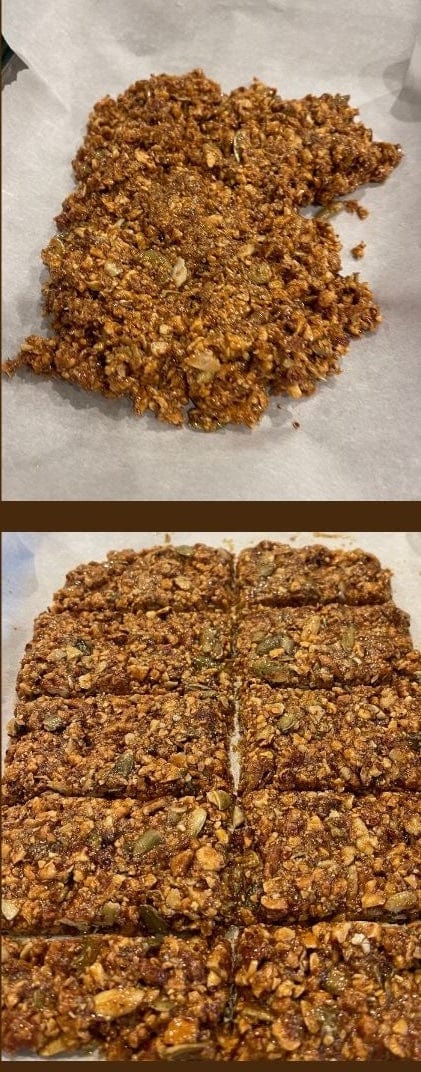 Keto No-Bake Granola Bars
