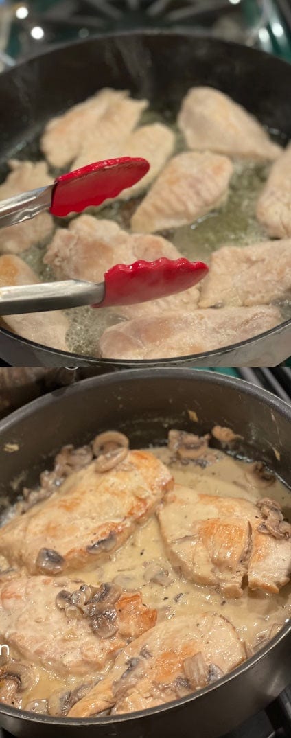 Keto Creamy Mushroom Chicken