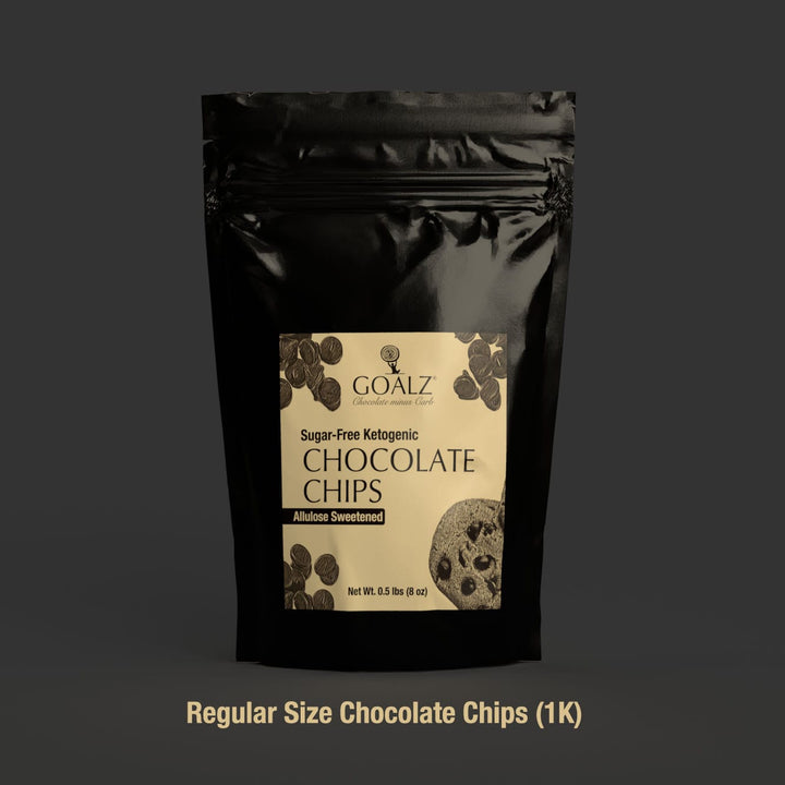 Keto Chocolate Chips Sugar-Free Allulose Chocolate Chips