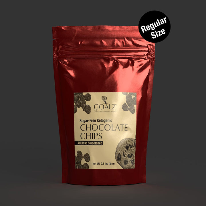 Keto Chocolate Chips Sugar-Free Allulose Chocolate Chips