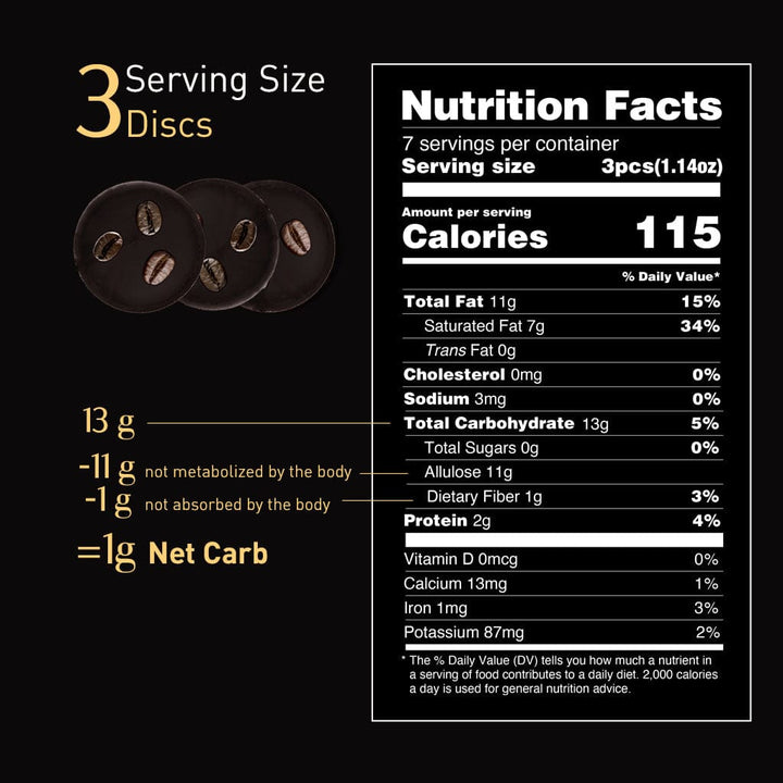 Sugar-Free Chocolate Sugar-Free Dark Chocolate with Espresso Beans