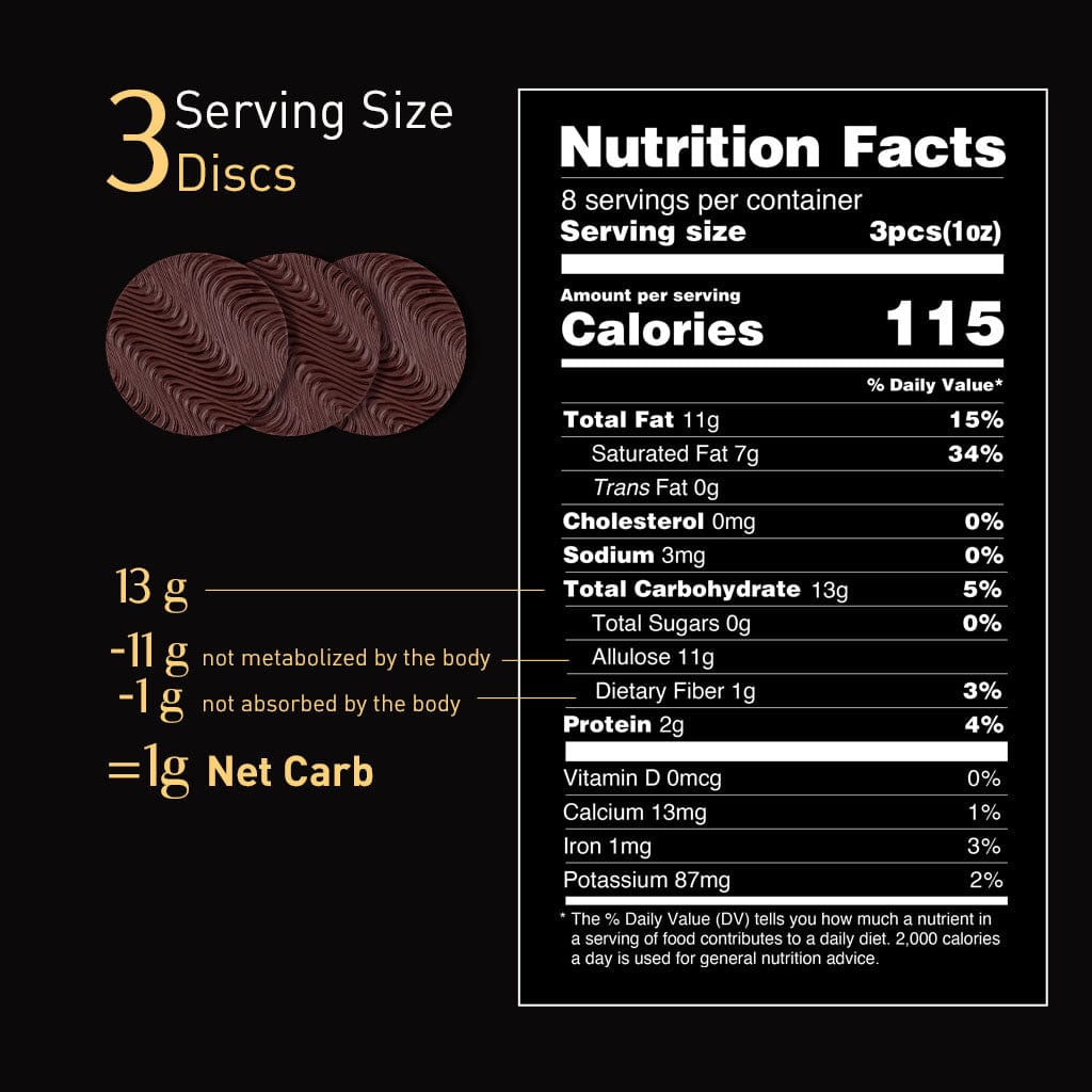 Keto Chocolate Goalz Original Sugar-Free Chocolate - 60% Dark