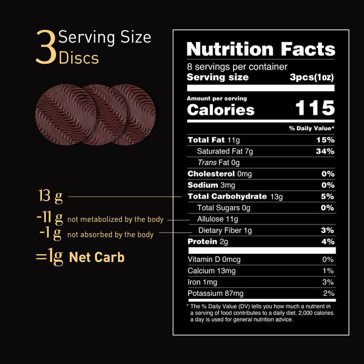 Keto Chocolate Goalz Original Sugar-Free Chocolate - 60% Dark