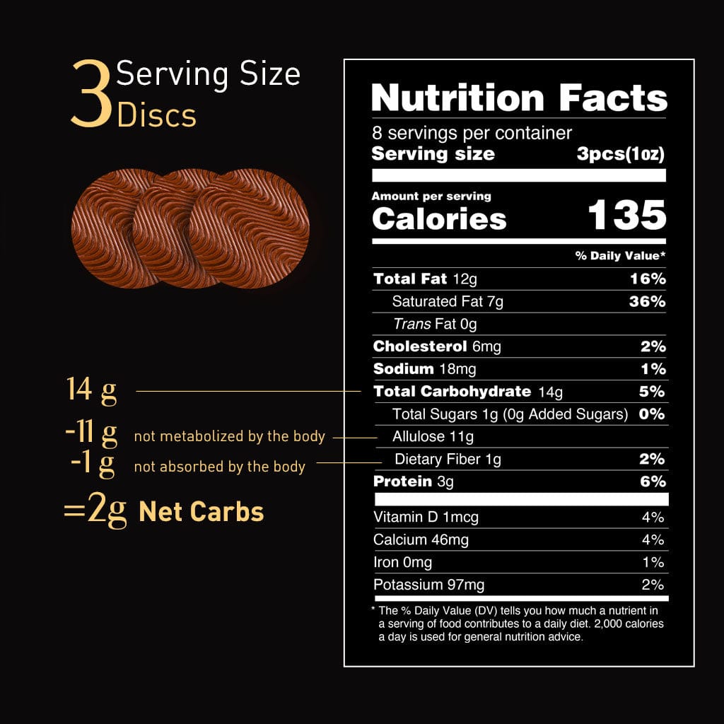 Keto Chocolate Sugar-Free Milk Chocolate - Original