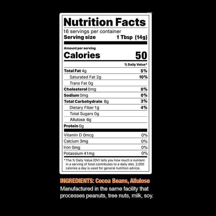 Keto Chocolate Chips Sugar-Free Allulose Chocolate Chips
