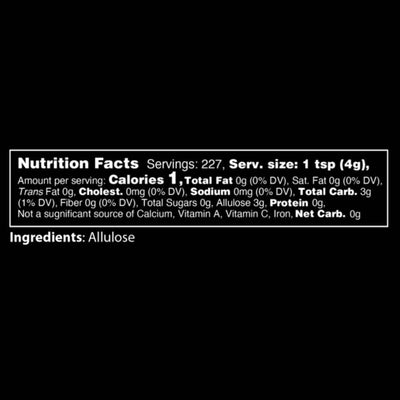 Fine Allulose - Keto Friendly Natural Sweetener - 2 lbs