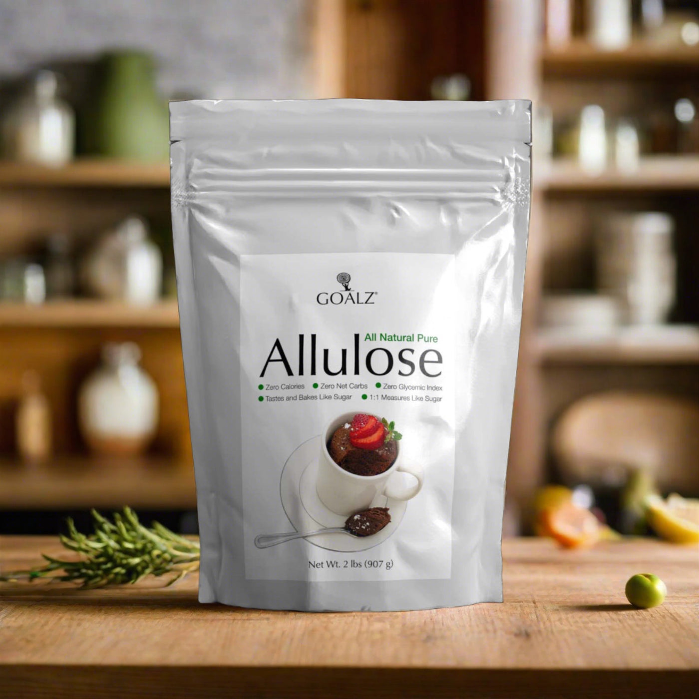 Fine Allulose - Keto Friendly Natural Sweetener - 2 lbs