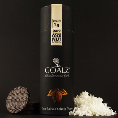 Dark Keto Chocolate with Organic Coconut